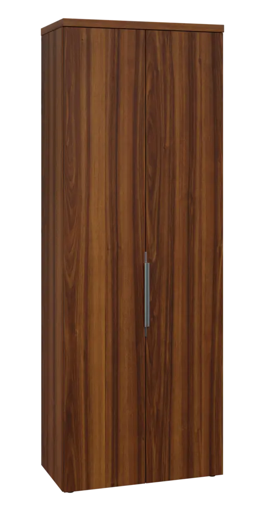 SISR 6 - 81 šatní skříň, 2-dveřová, výsuvné ramínko, 2170x800x400, ořech královský